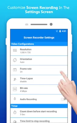 Screen Recorder All - HD Videos android App screenshot 5